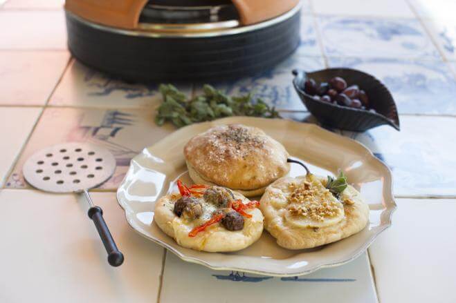 Mini-Pizzas für Pizzadom