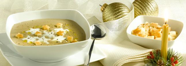 Linsensuppe mit Galbanino