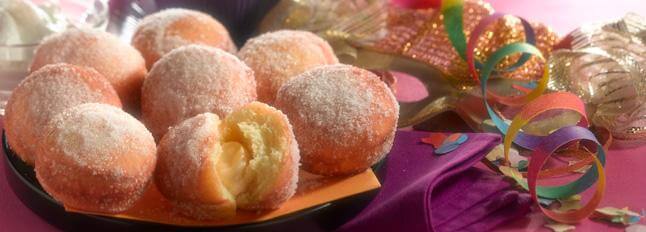 Bomboloni ripieni di mascarpone