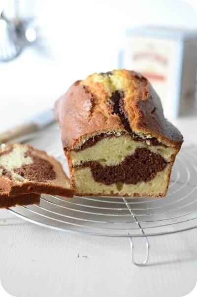 Cake marmorizzato alla ricotta