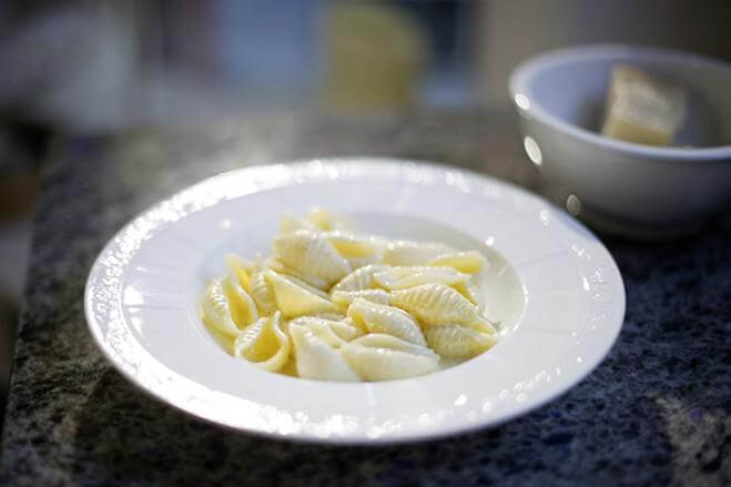 Conchigliette al mascarpone