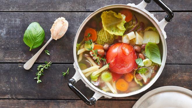 Minestrone mediterraneo