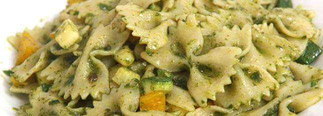 Farfalle aux courgettes