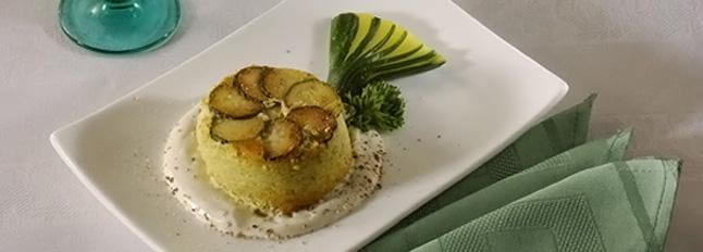 Flan de courgettes