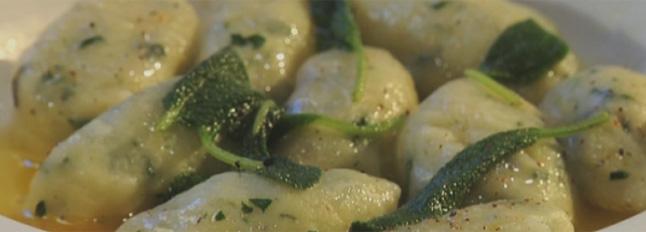 Gnocchi con mascarpone e spinaci