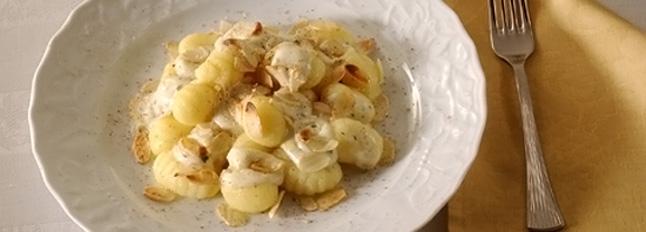 Gnocchi de pommes de terre gratinés