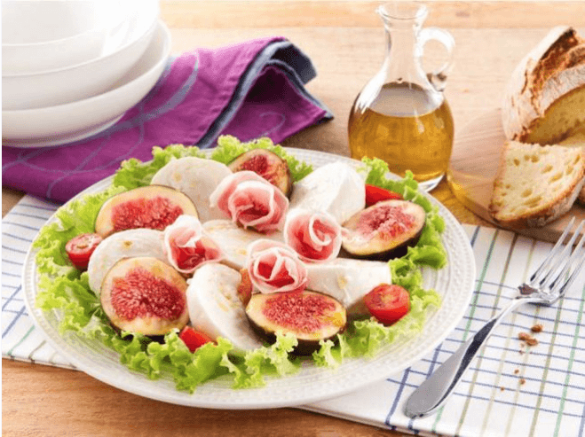 Salade Caprese aux Figues