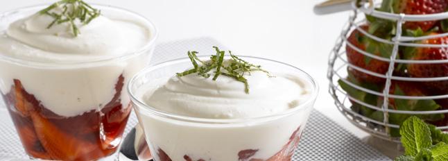 Tiramisu frais en verrine