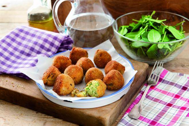 Polpette di verdura alla ricotta