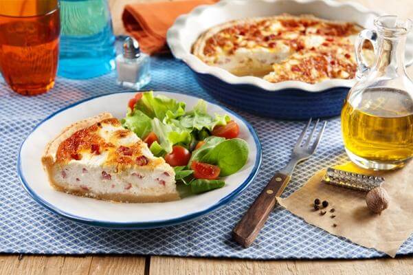 Quiche Lorraine mit Ricotta