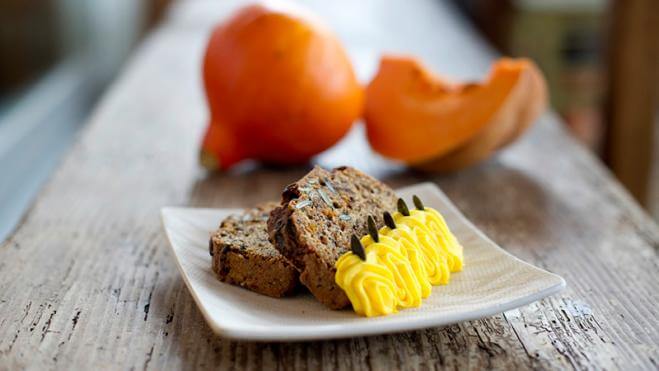 Cake au chocolat et à la citrouille