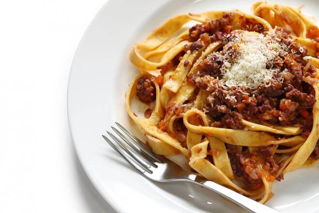 Pasta al ragù bolognese