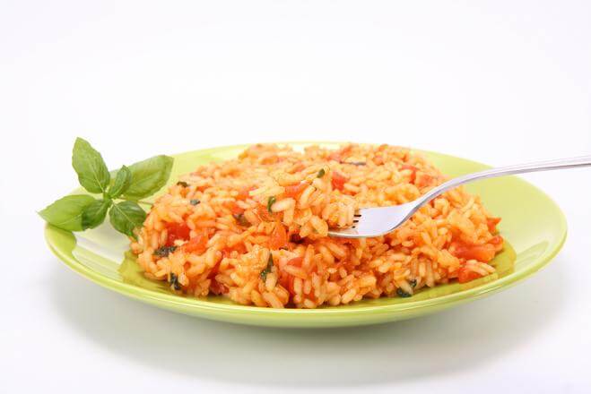 Risotto à la tomate