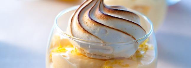 Tiramisu à la meringue au citron