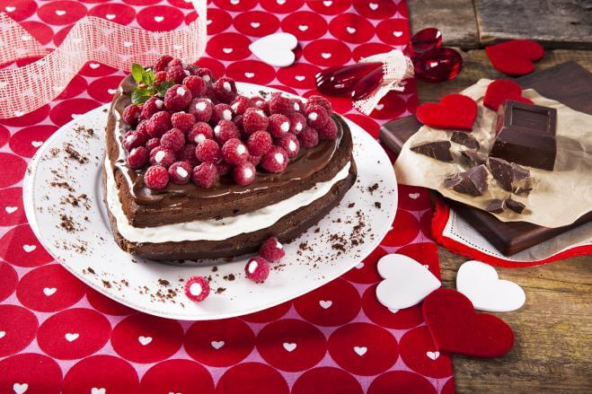 Coeur de Tiramisù aux Framboises