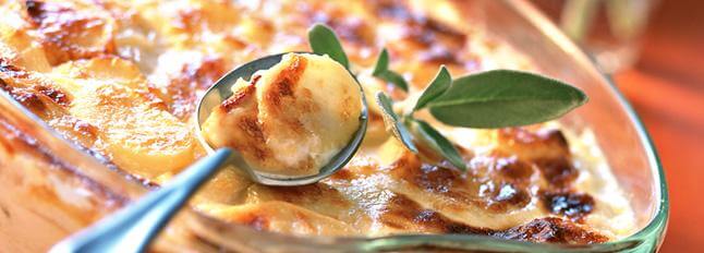 Gâteau de pommes de terre au Galbanino