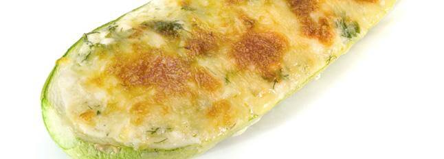 Courgettes au four