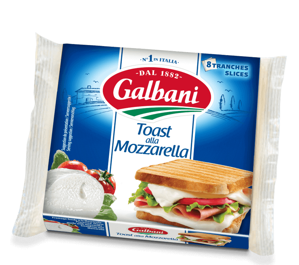 Galbani Toast alla Mozzarella, 150 g