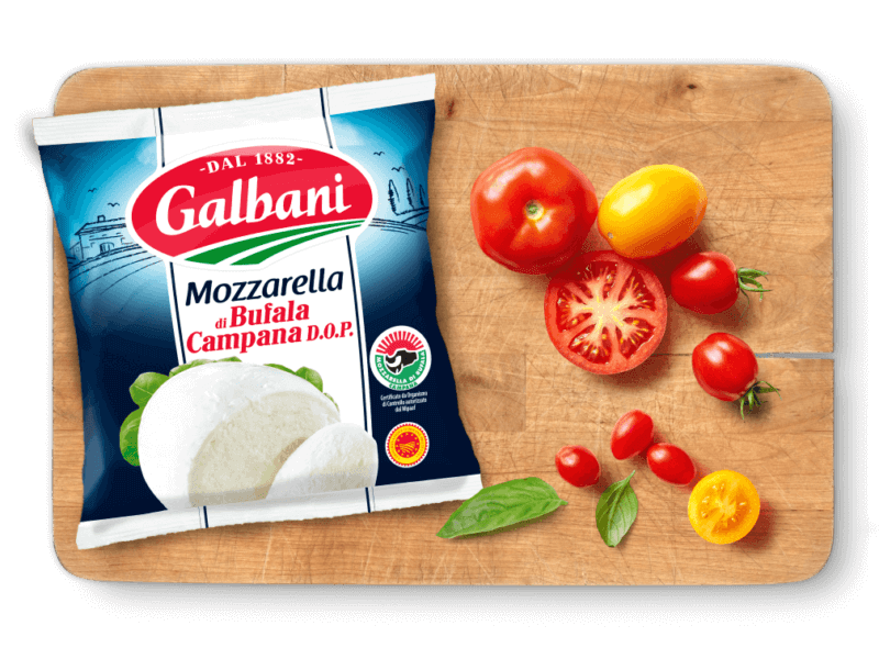 Galbani Mozzarella di Bufala Campana D.O.P., 125 g in situ