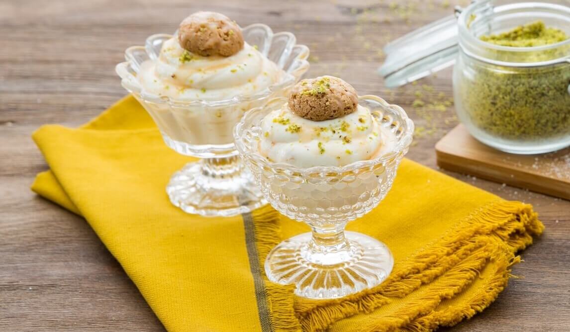 Mousse di pesche