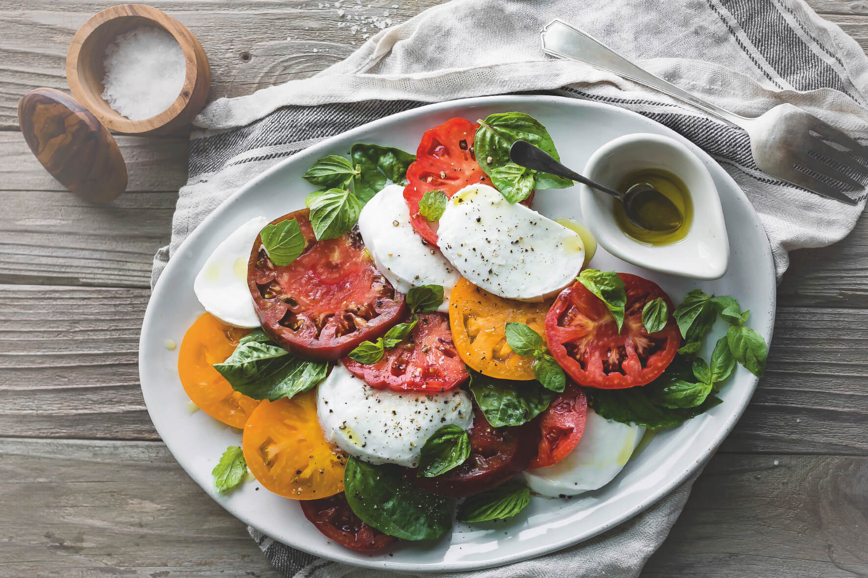 Mozzarella di Bufala Rezept: Caprese di Bufala | Galbani