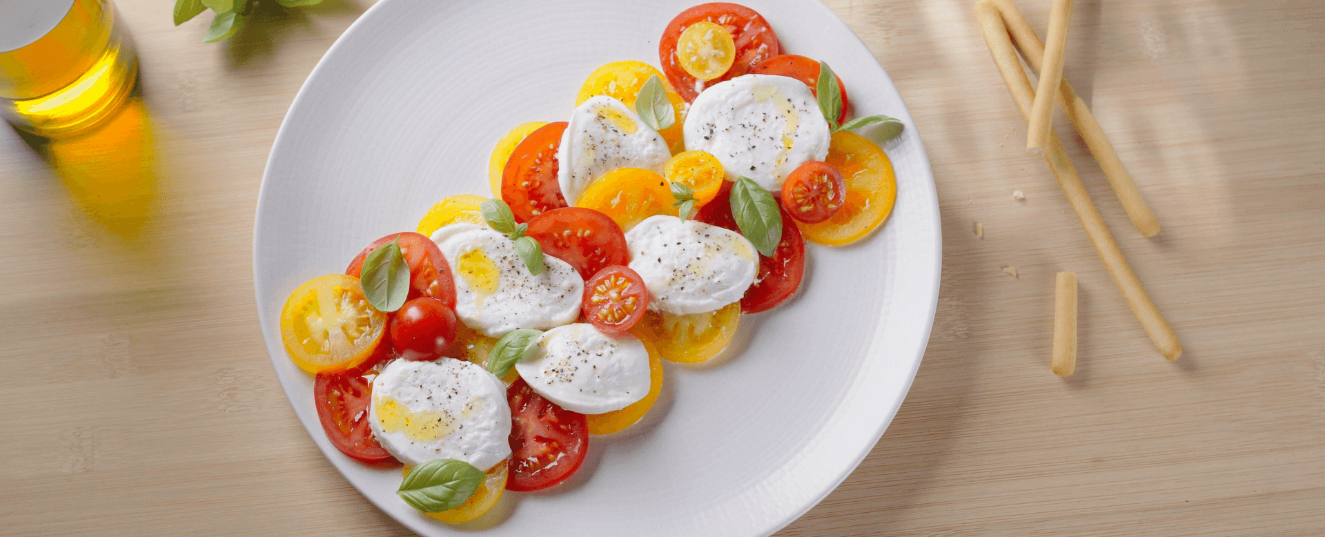 Sonniger Caprese