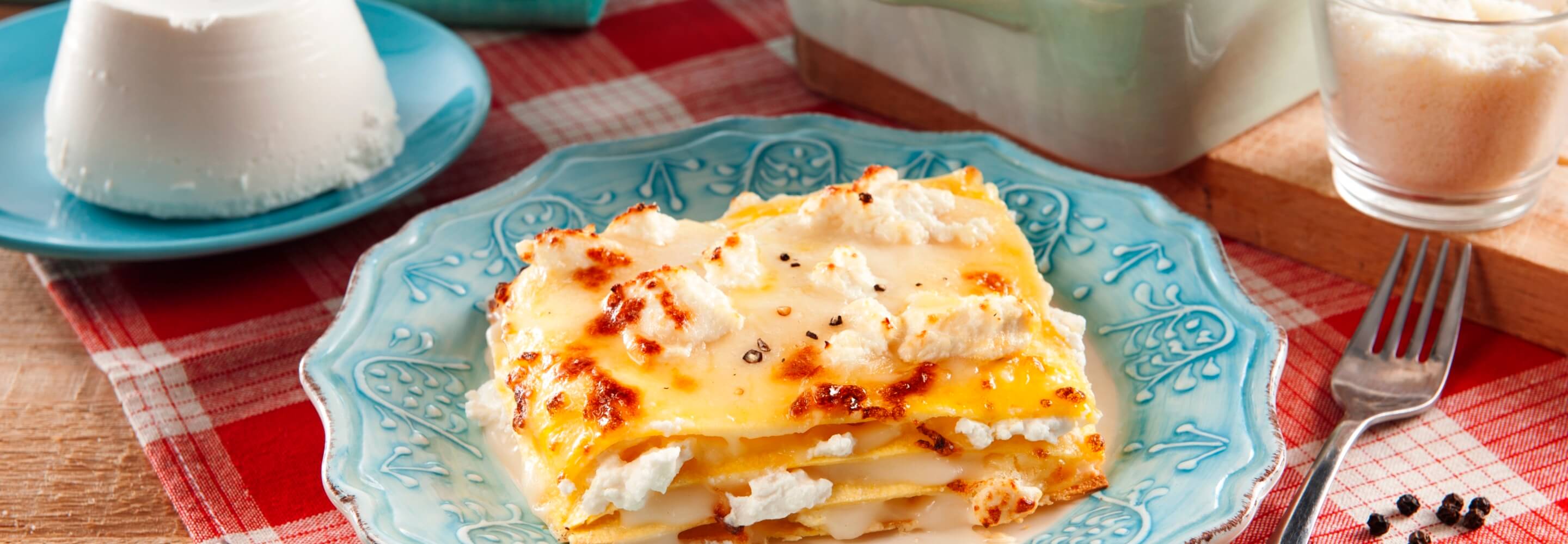Vier-Käse-Lasagne