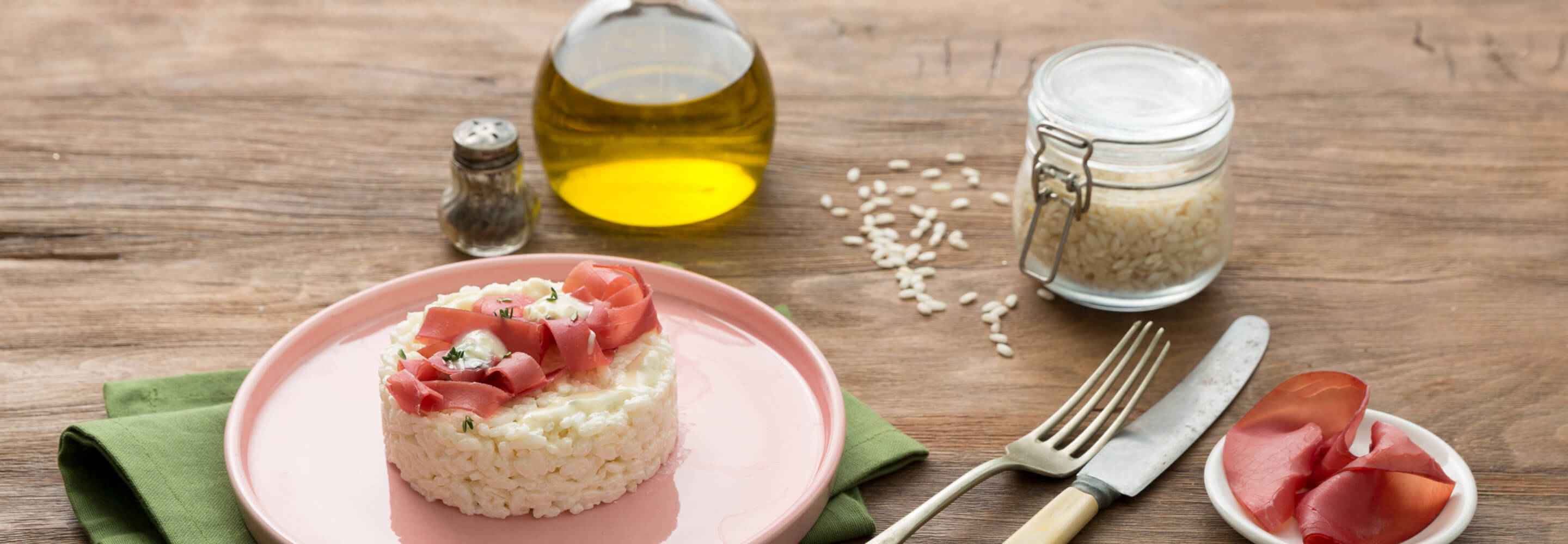 Risotto mit Bresaola