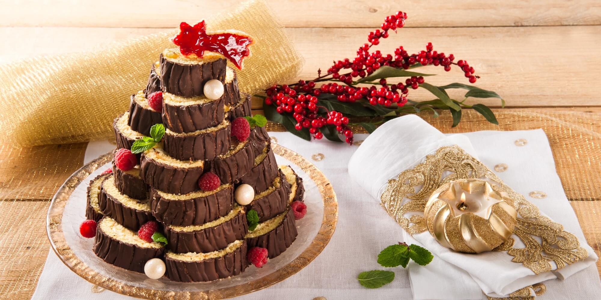 Pyramide de Noël au mascarpone