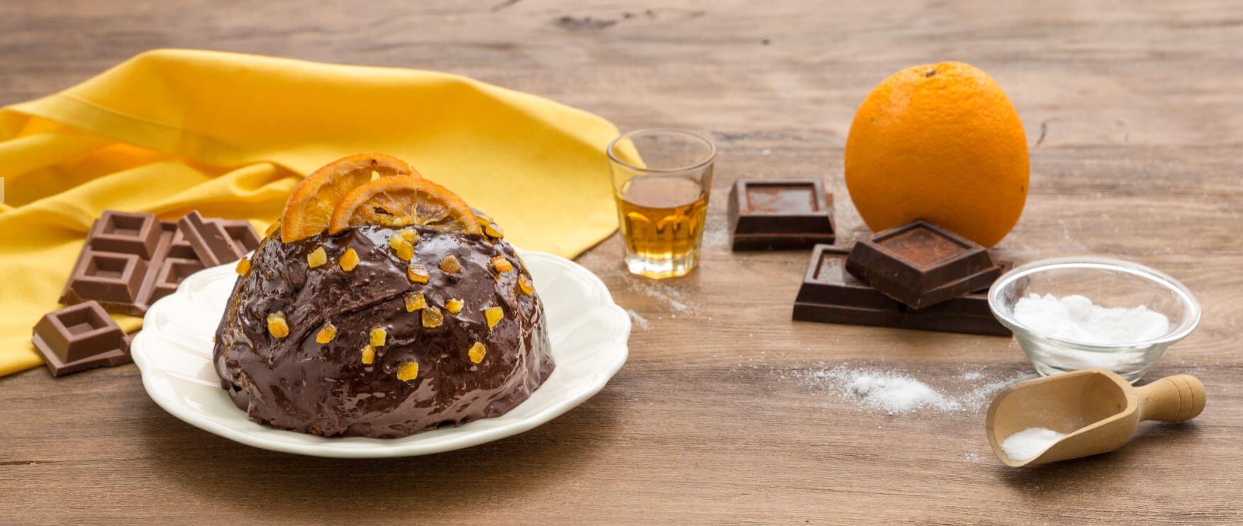 Bombe glacée au pandoro