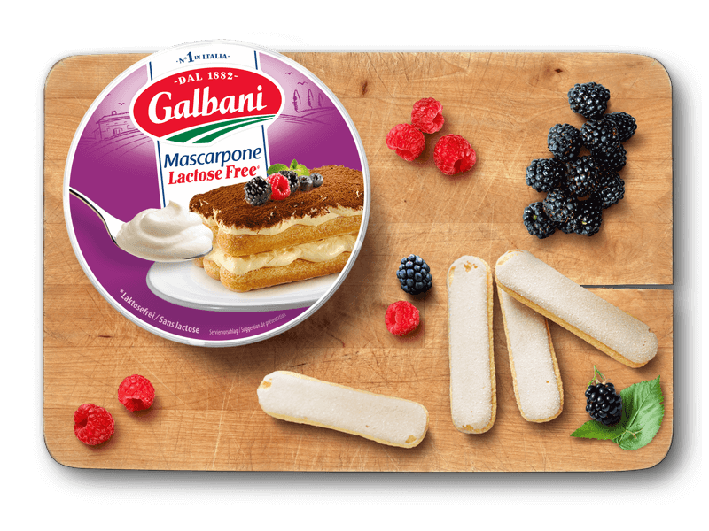 Galbani Mascarpone laktosefrei, 250g in situ