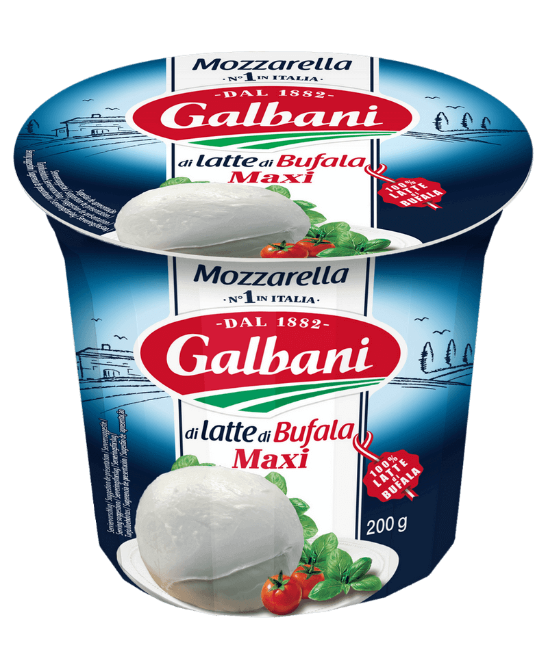 Mozzarella di latte di Bufala Maxi 200g Galbani