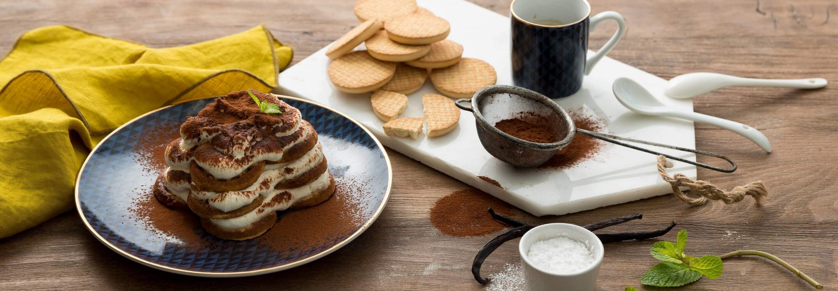 Tiramisù laktosefrei und ohne Eier