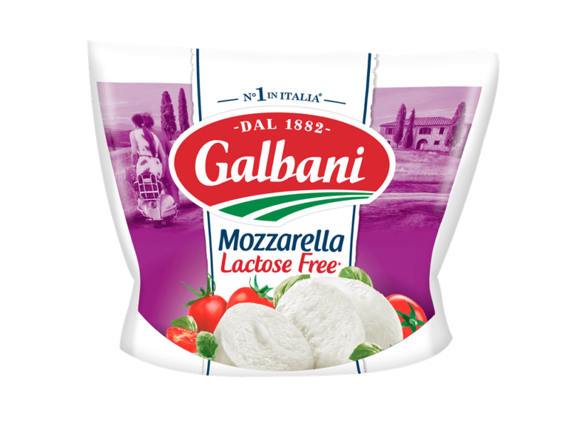 Mozzarella senza lattosio 100g Galbani in situ