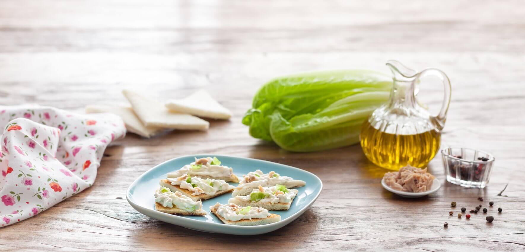 Canapés au mascarpone