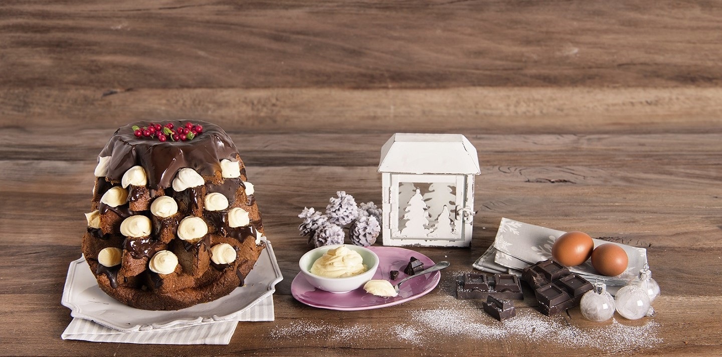 Pandoro mit Mascarponecreme