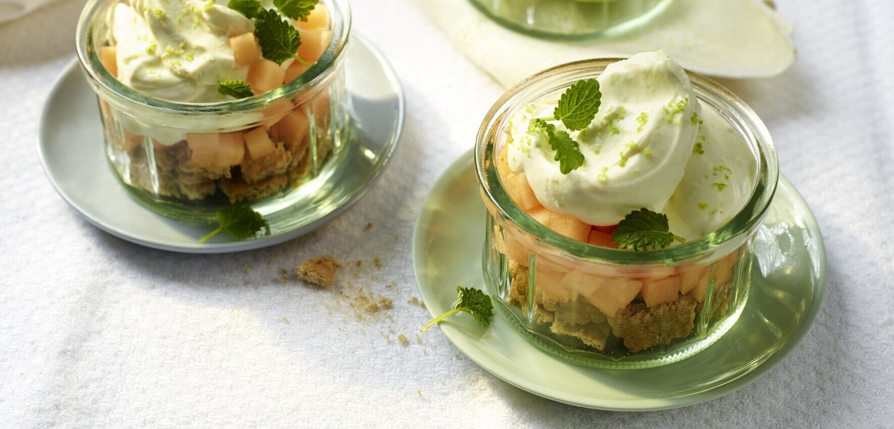 Tiramisu au melon façon Caïpirinha