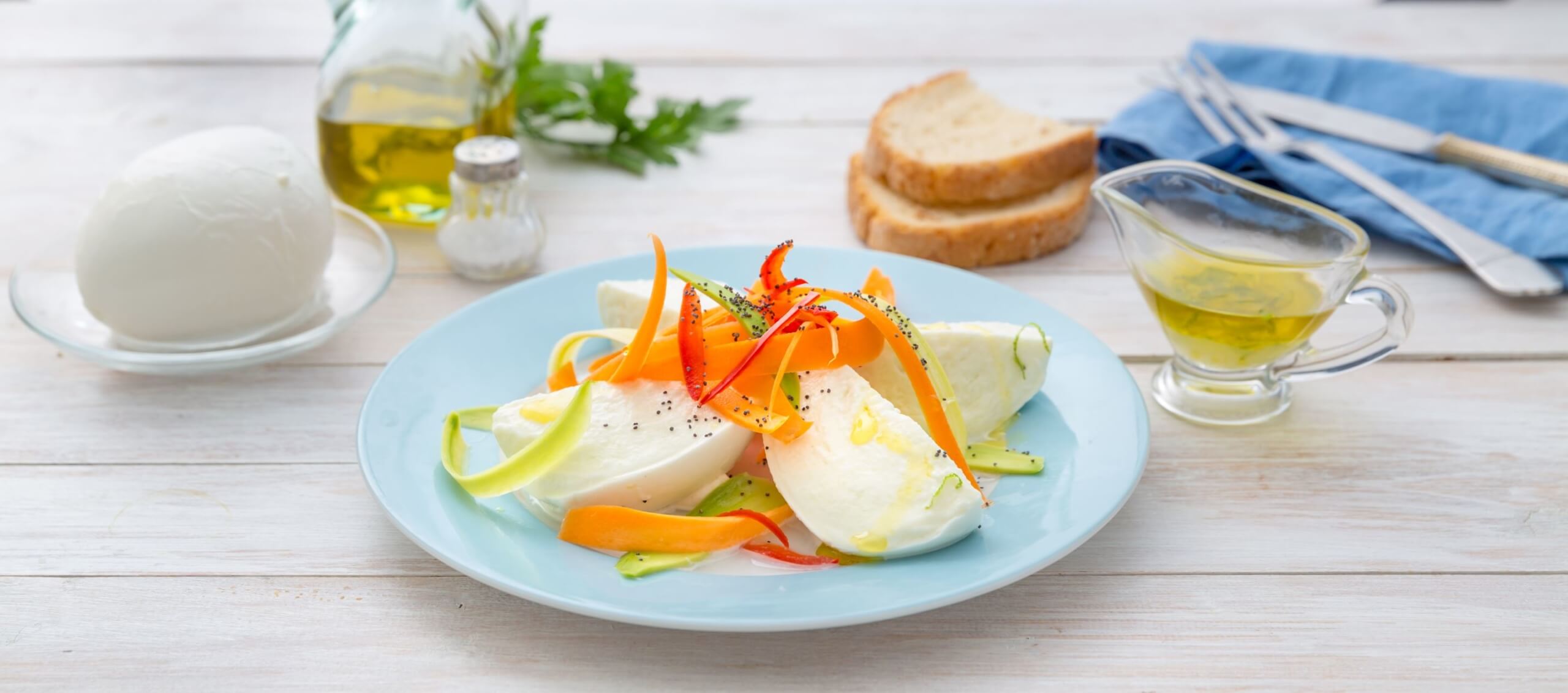 Rezept | Sommergemüse-Salat mit Mozzarella | Einfache Küche, Gesunde ...