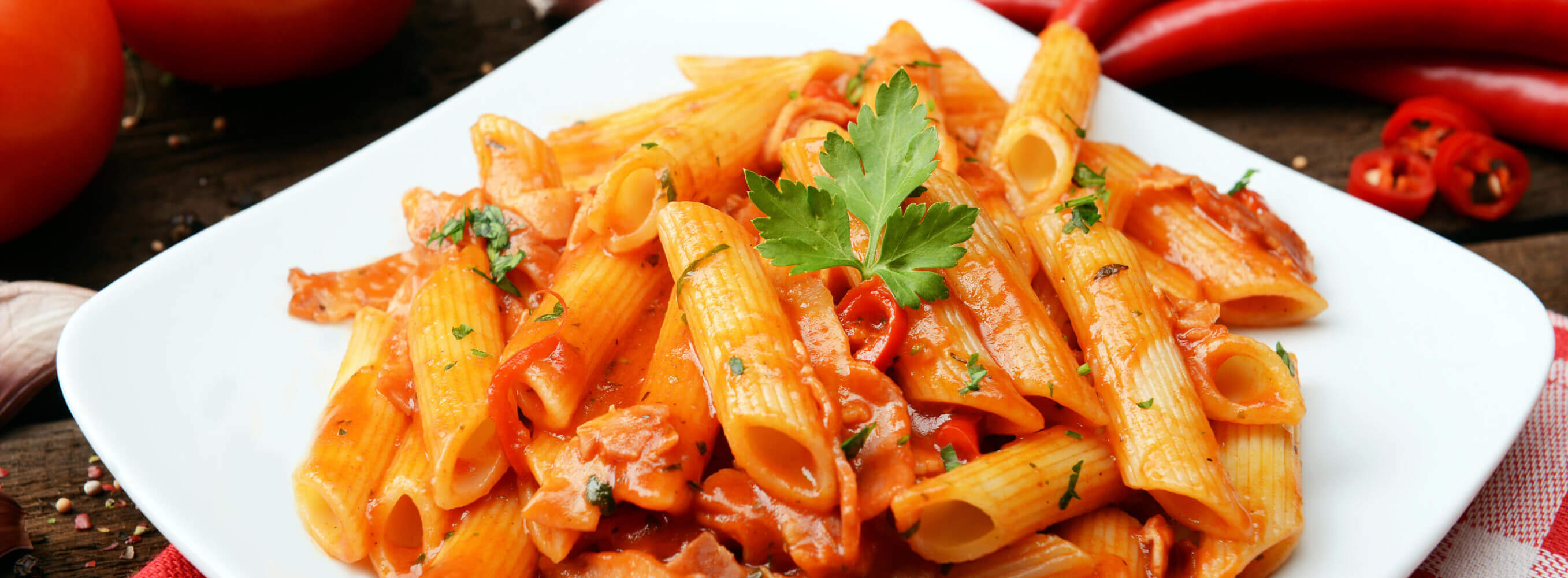 Penne à l’arrabbiata