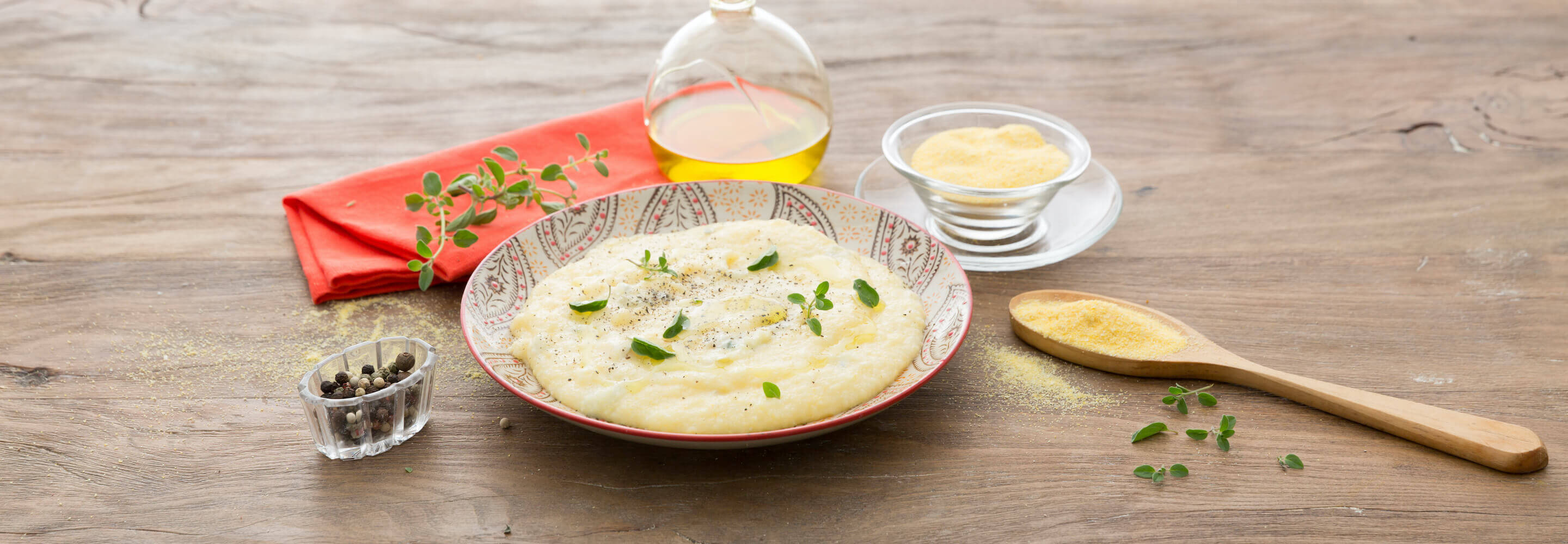 Polenta mit Käse