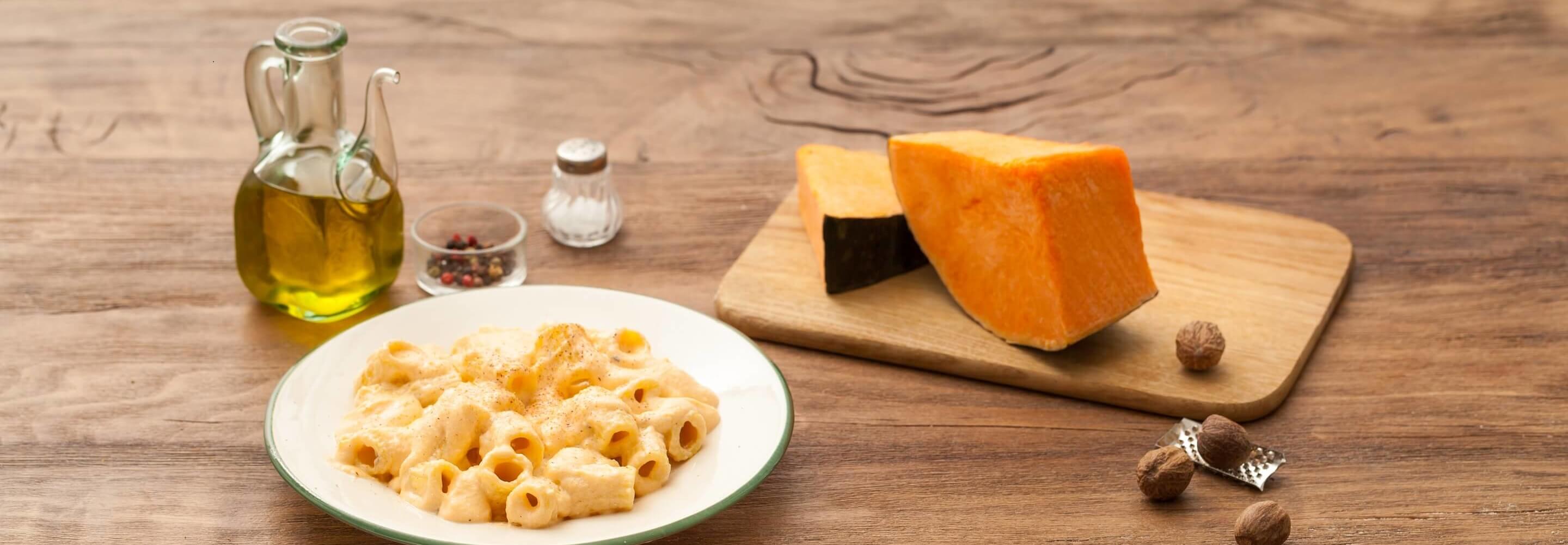 Minestra di pasta con zucca