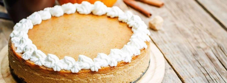 Cheesecake di zucca gialla