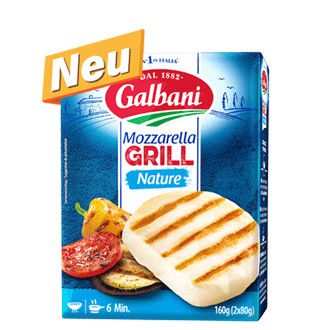 Galbani Mozzarella Grill Nature, 2x80g