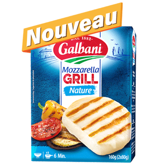 Mozzarella Grill Nature 2x80g Galbani