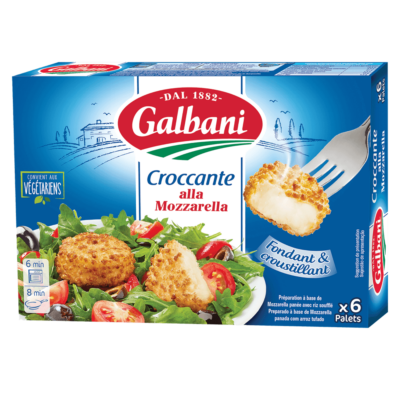 Galbani Croccante alla Mozzarella, 6 x 25 g