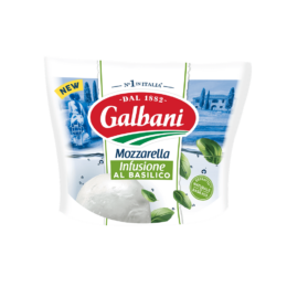 Galbani Mozzarella Infusione al Basilico, 125 g