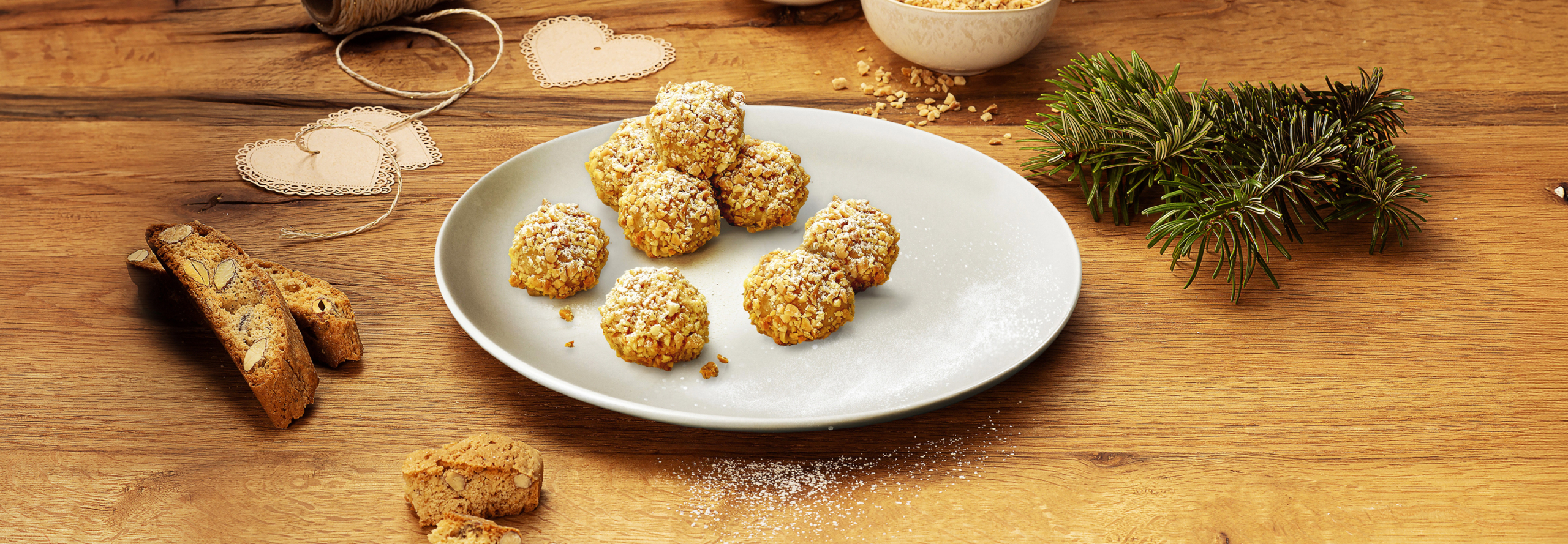 Dolcetti mit Mascarpone und Honig