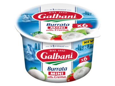 Galbani Burrata Mini alla Crema, 6x30g
