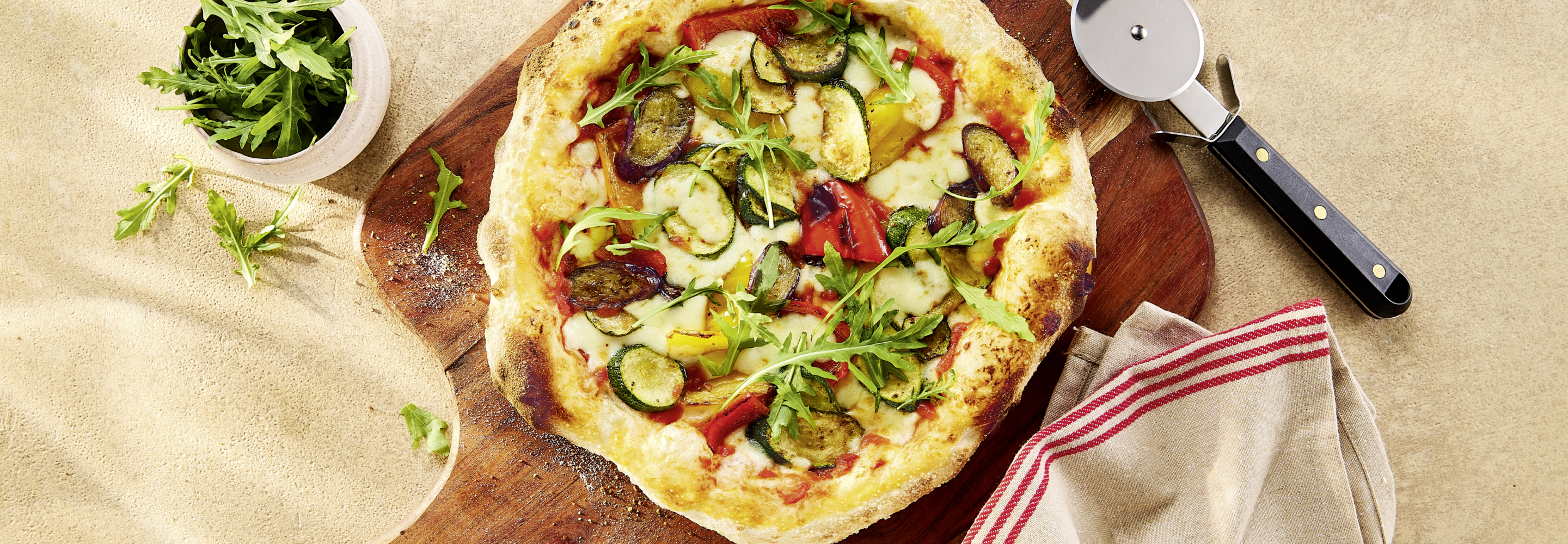 Pizza Vegetariana alle verdure grigliate