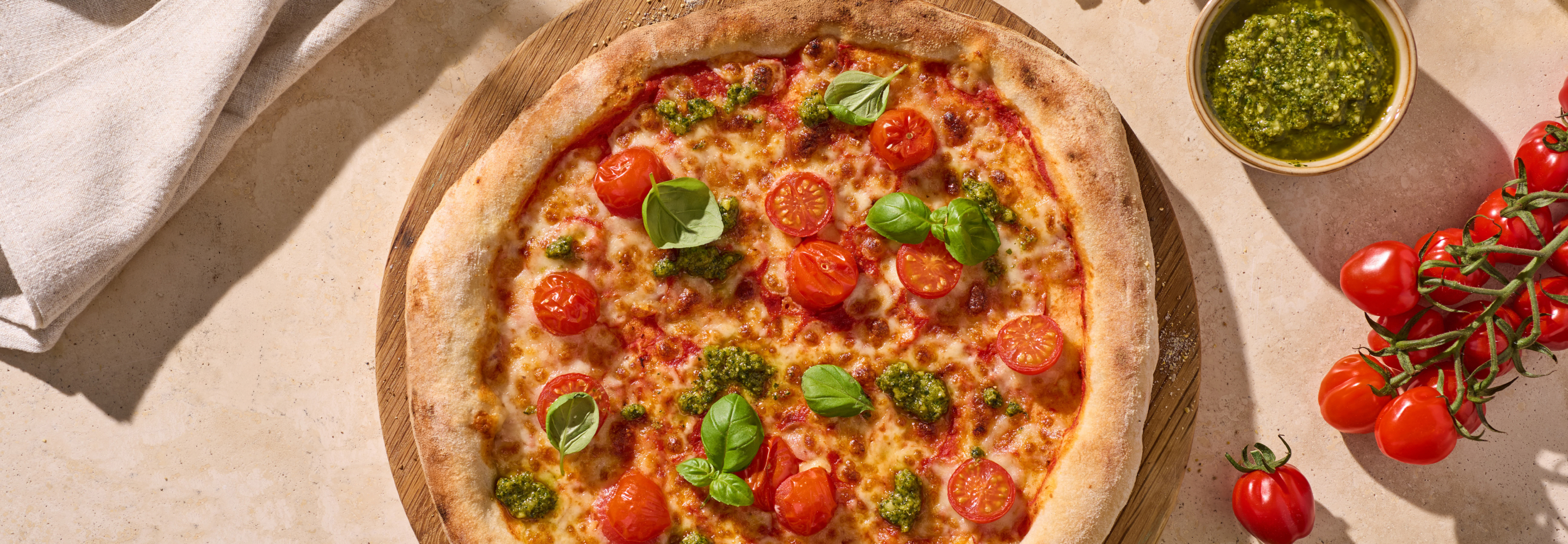 Pizza Pomodorini & Pesto​